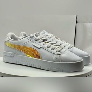 ✨‎ PUMA Cali Star Iridescent Leather Sneakers – Women’s 6.5